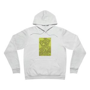 Premium unisex lime highly evo fused hoodie